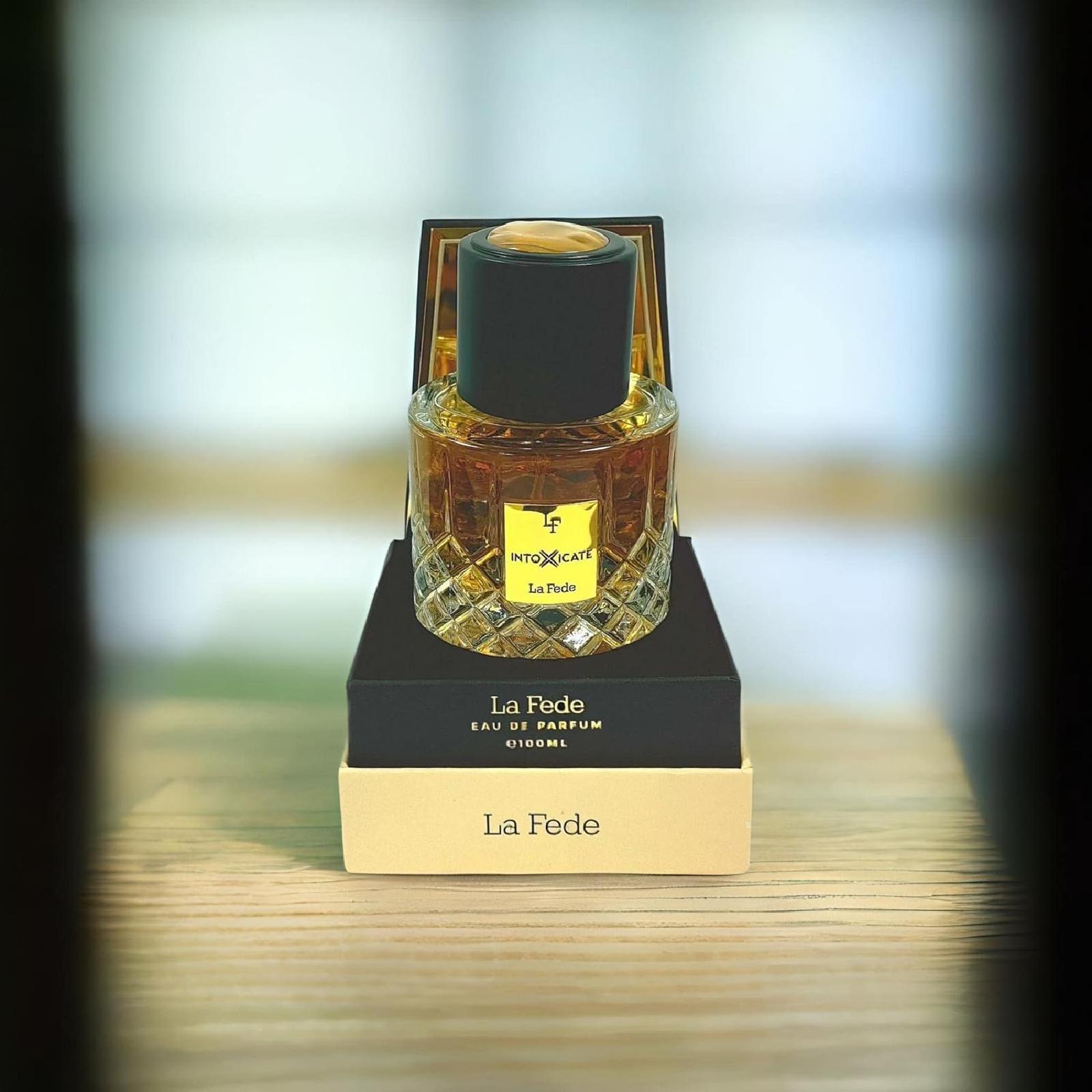 香水(男性用) Khadlaj Intoxicate La Fede LA FEDE INTOXICATE 100 ML EDP SPRAY – Khadlaj Perfumes