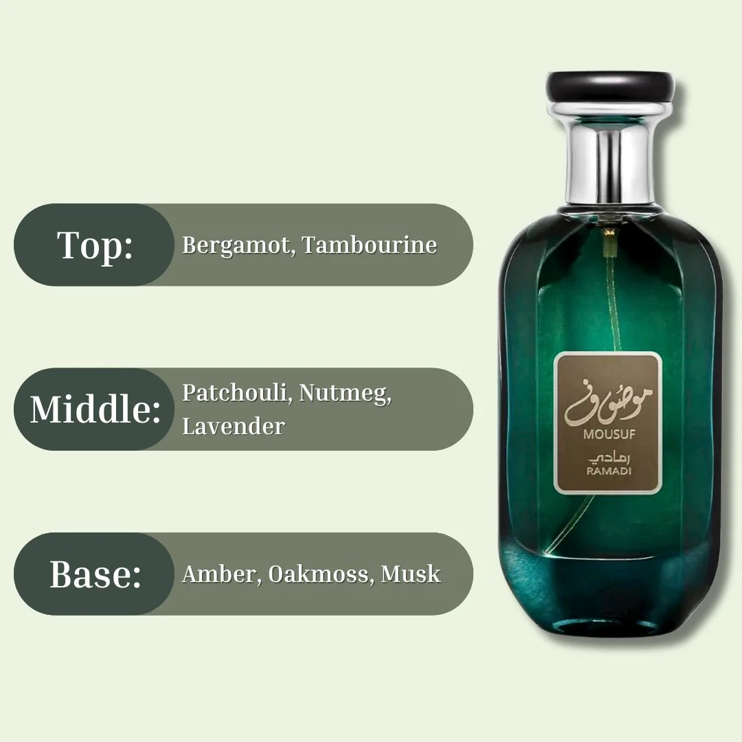 Ard Al Zaafaran Mousuf Ramadi Eau de Parfum for Men