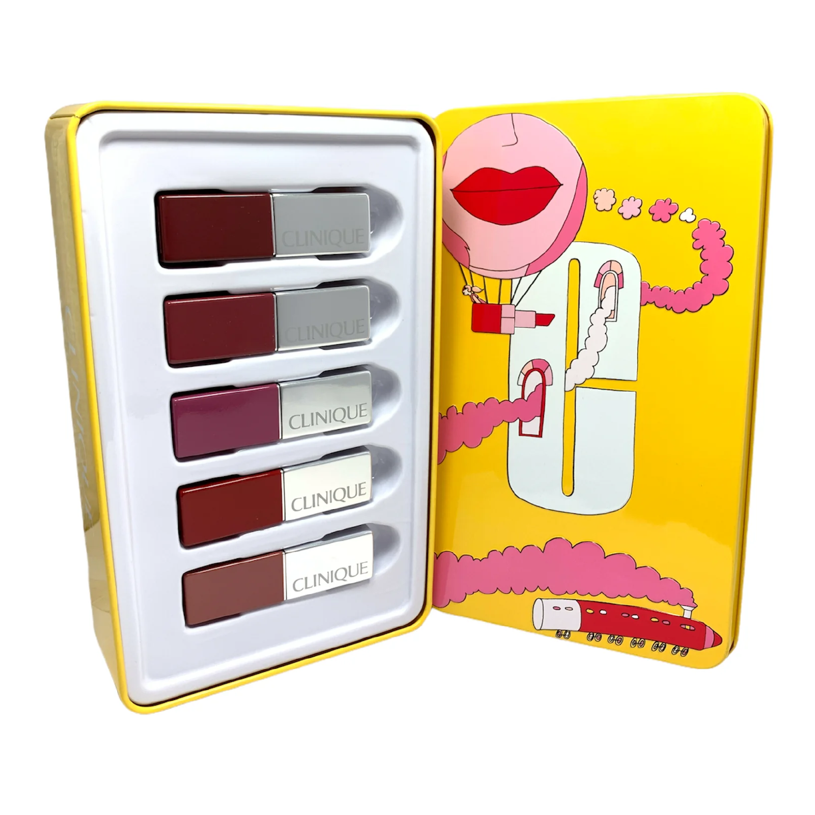 Clinique Jet Set Lip Looks To Go for Women