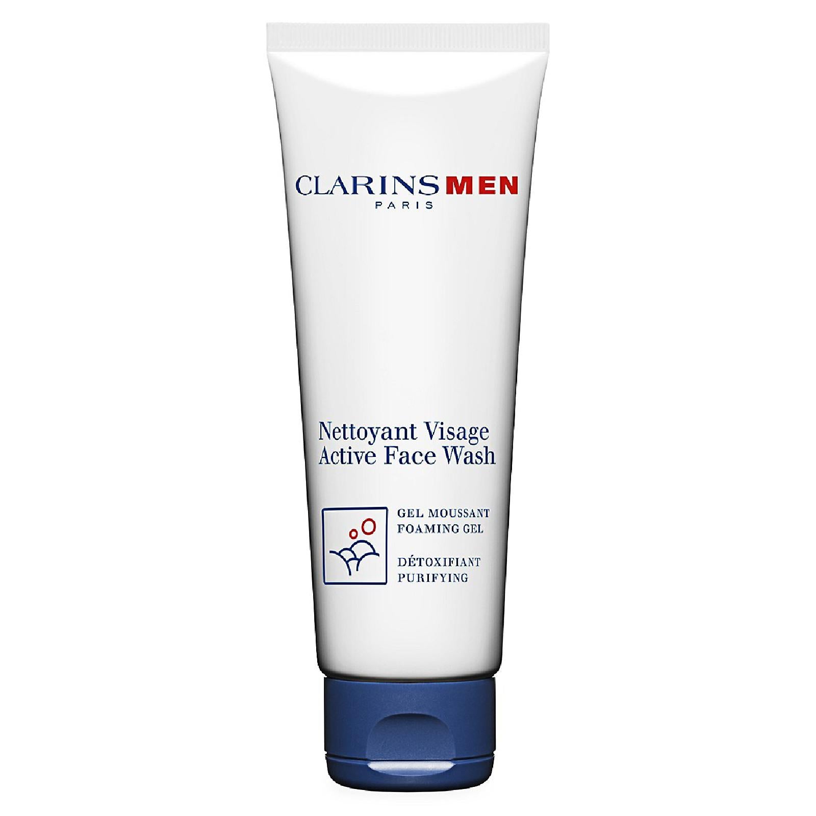Clarins Men Nettoyant Visage Active Face Wash Foaming Gel
