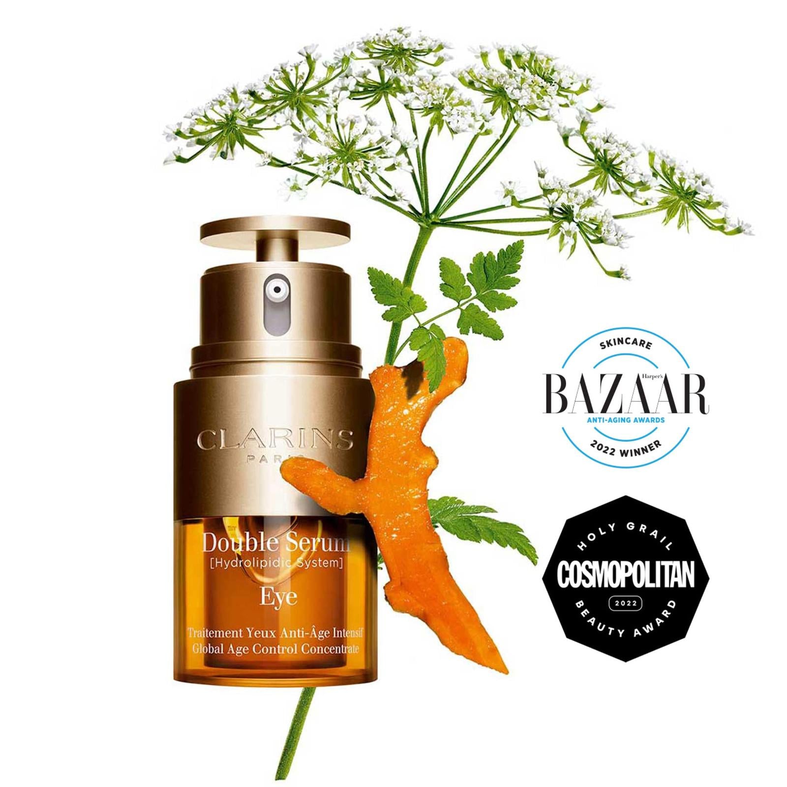 Clarins Double Serum Eye Anti-Aging - Youthful Radiance