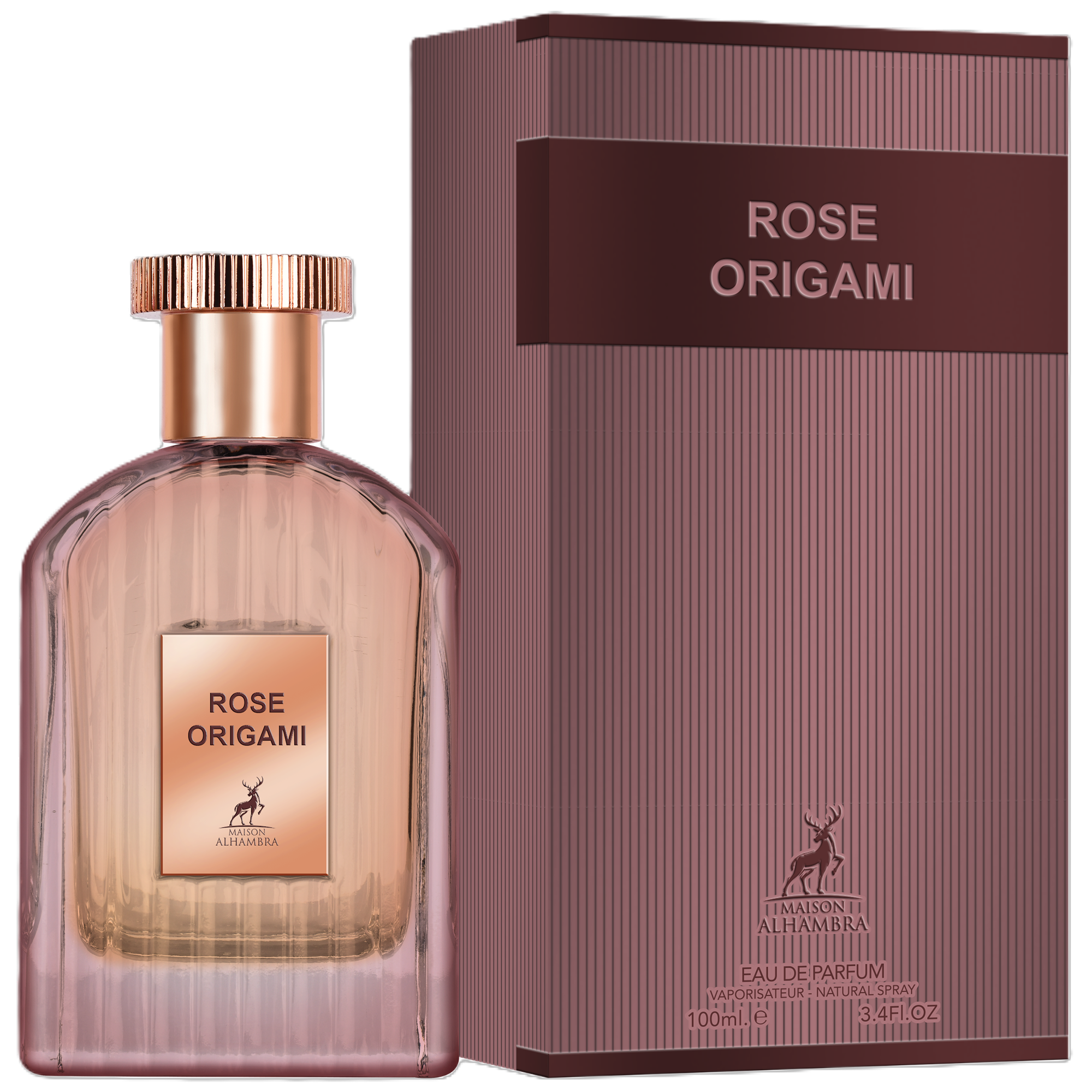 Maison Alhambra Rose Origami Eau de Parfum - Unisex Luxury