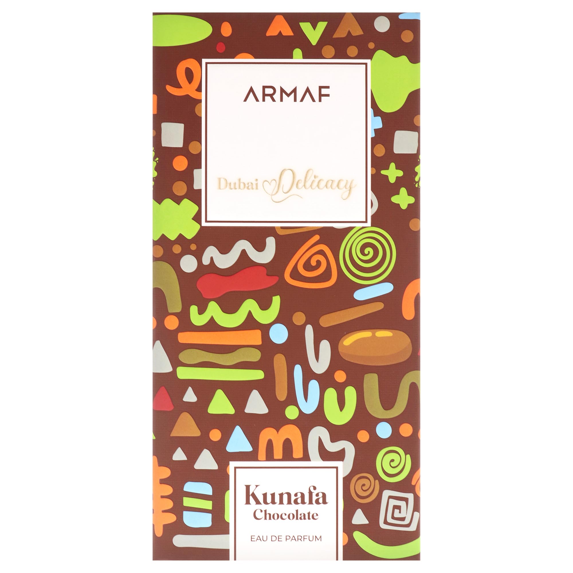 Armaf Delights Dubai Delicacy Kunafa Chocolate Pistache Eau de Parfum for Everyone
