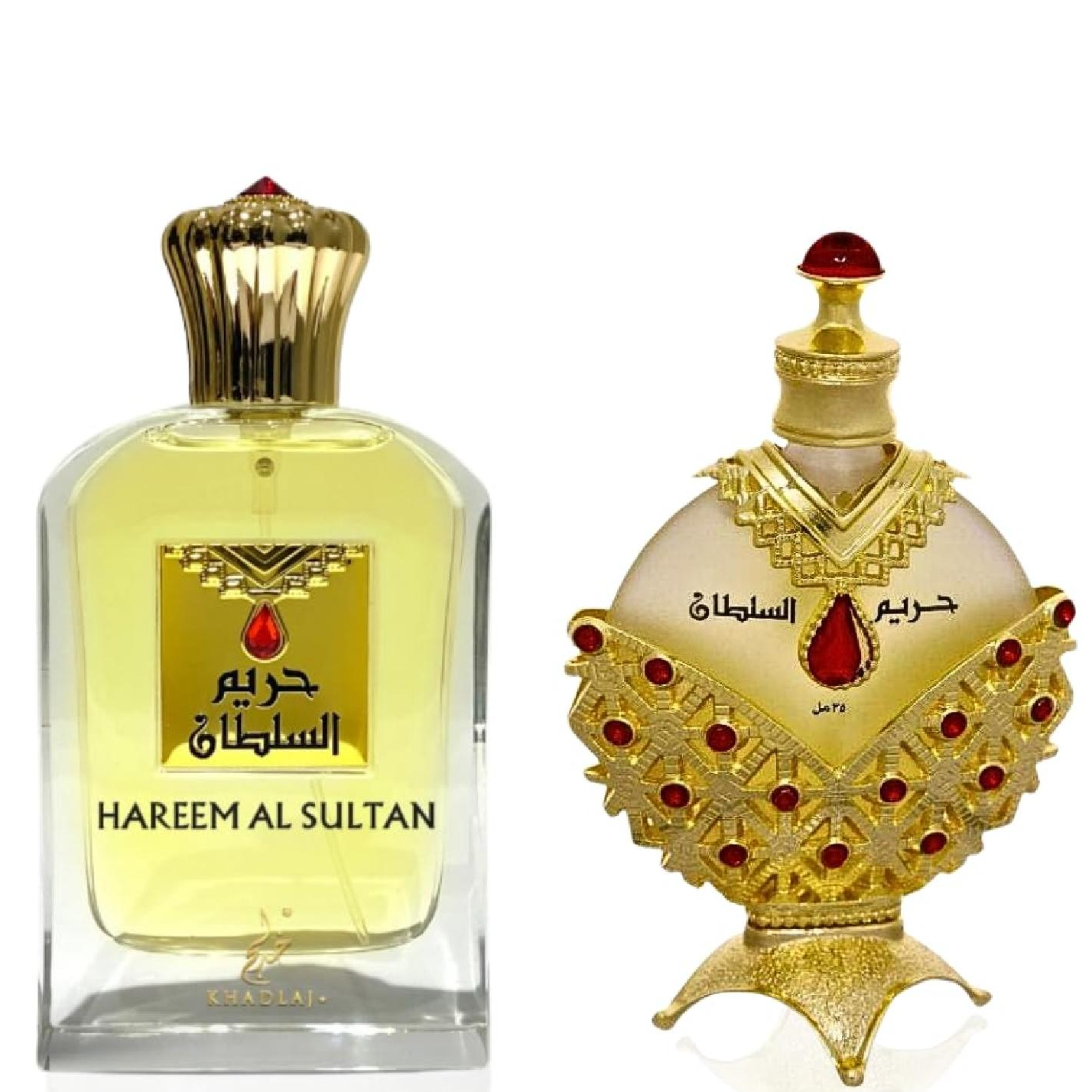 Khadlaj Hareem Al Sultan Gold Fragrance Bundle for Everyone