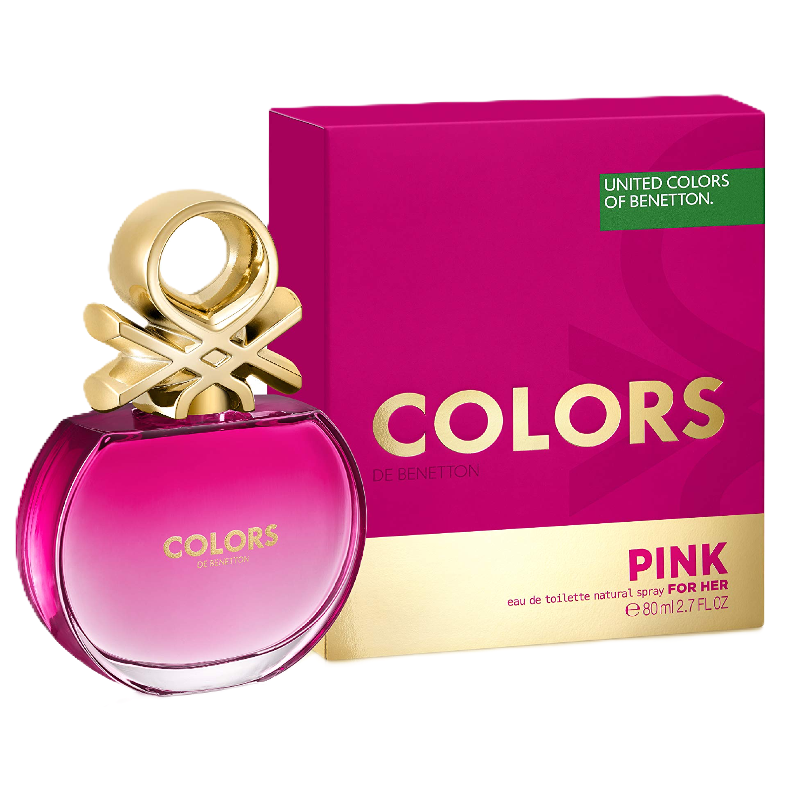 Benetton Colors Pink Eau de Toilette for Women