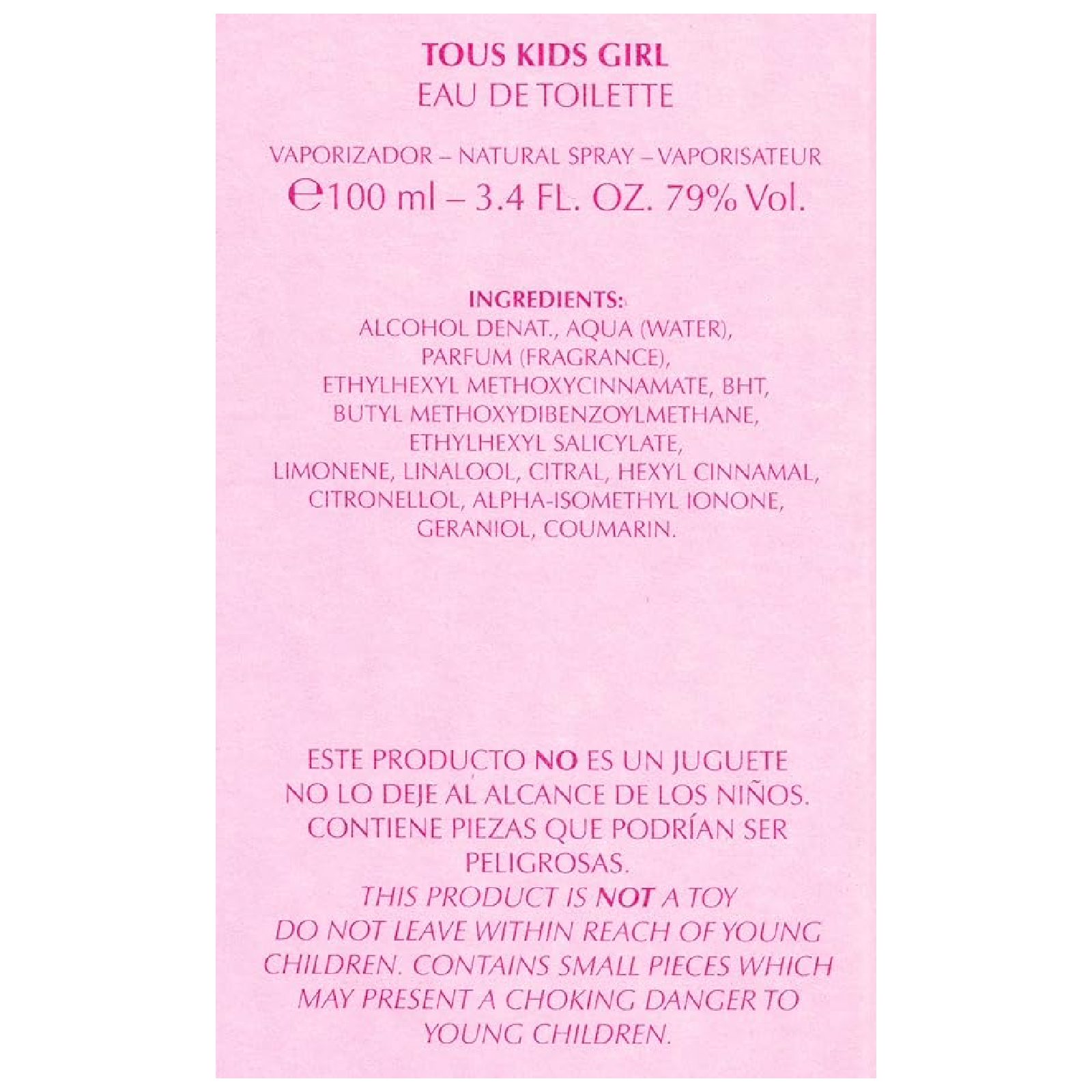 Tous Girl Eau de Toilette for Women