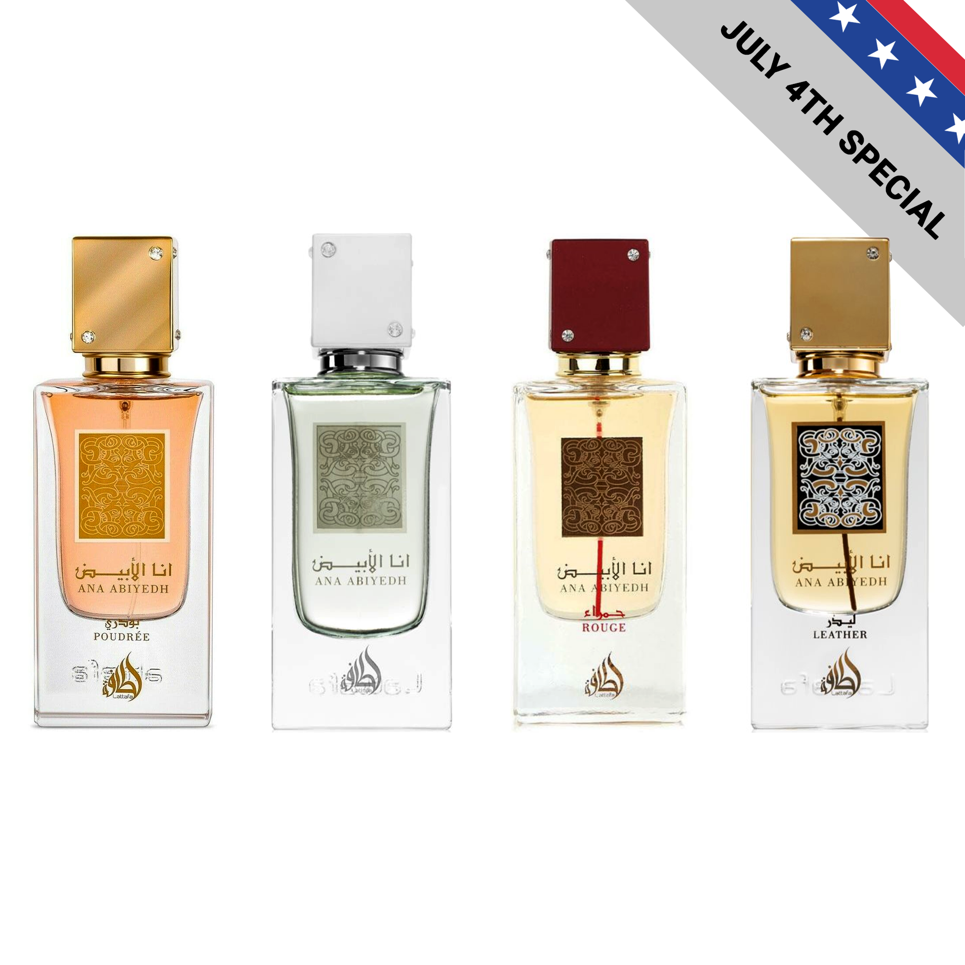 Lattafa Ana Abiyedh Fragrance Bundle for Everyone