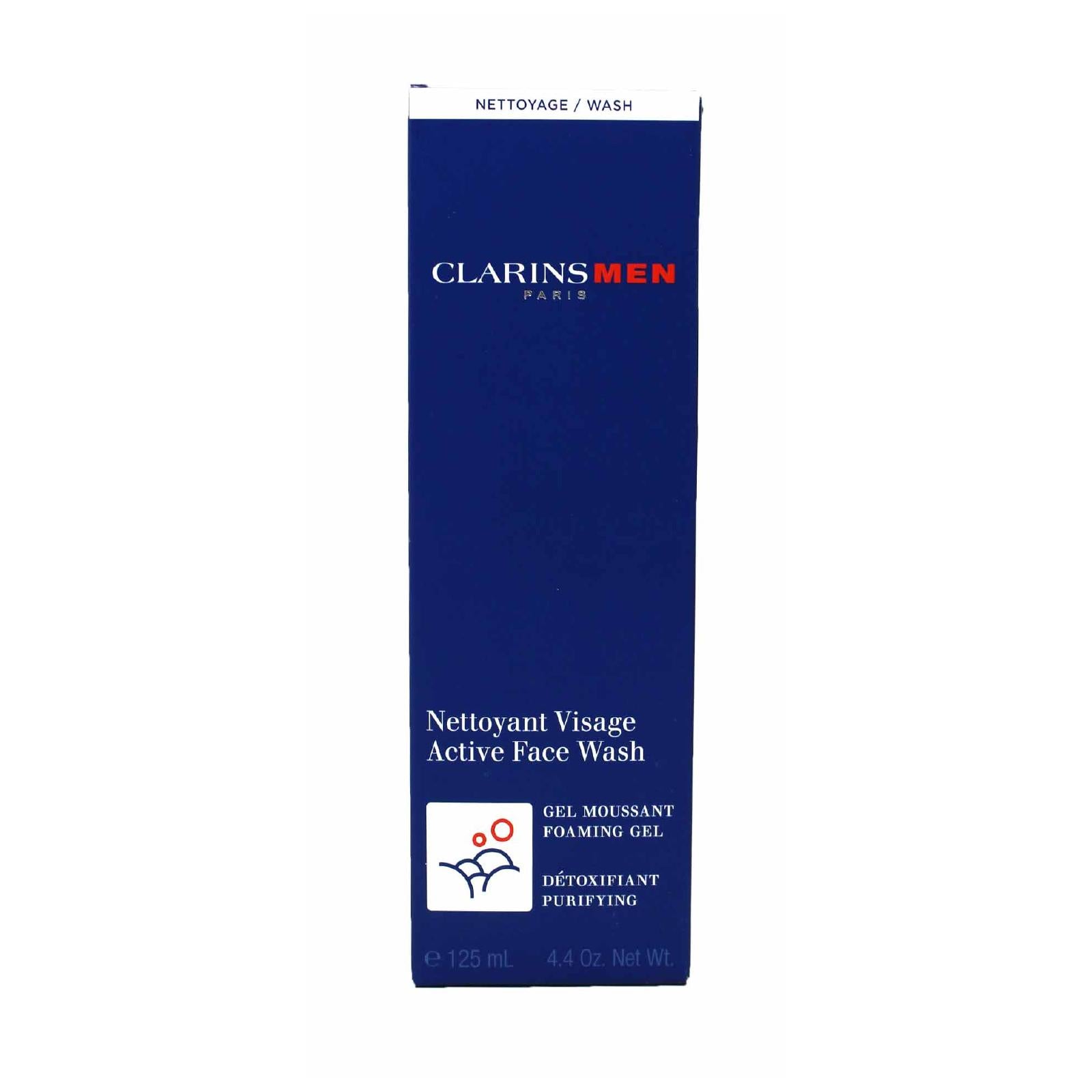 Clarins Men Nettoyant Visage Active Face Wash Foaming Gel