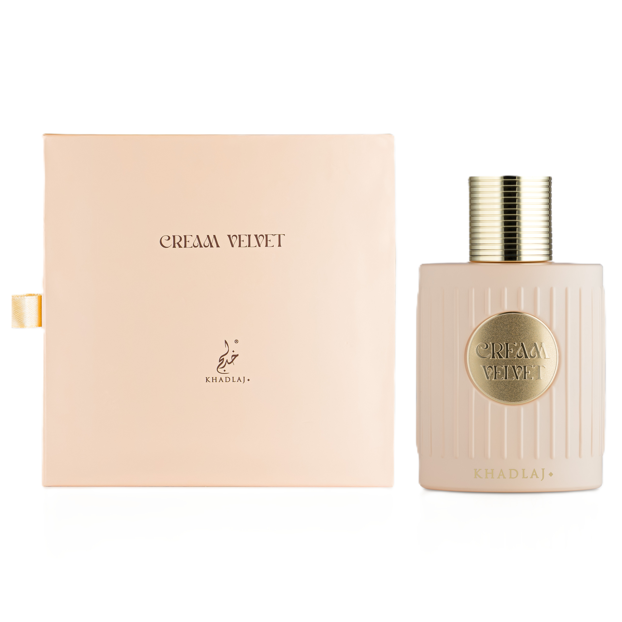 Khadlaj Ultimate 5 PC Cream Velvet, Cloud Candy, Nuha Vanilla Pearl, Nuha Cherry Blush & Peach Velvet Fragrance Bundle