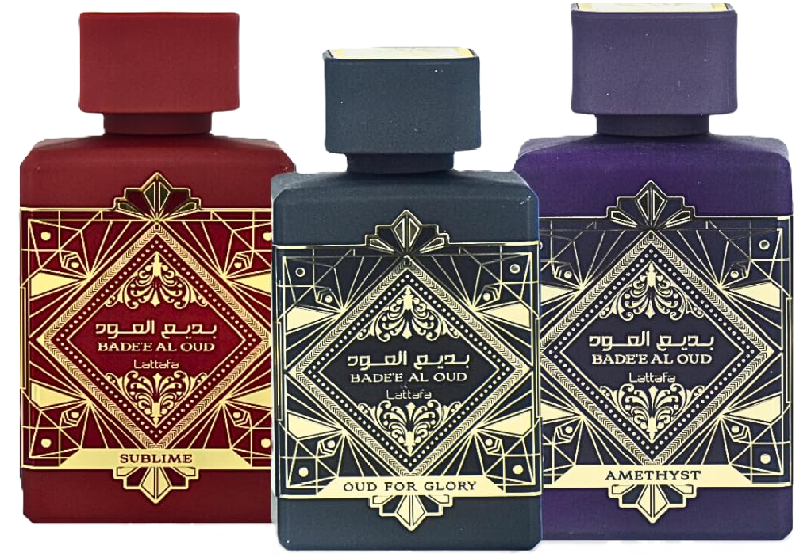 Lattafa Bade'e Al Oud Fragrance Bundle for Everyone