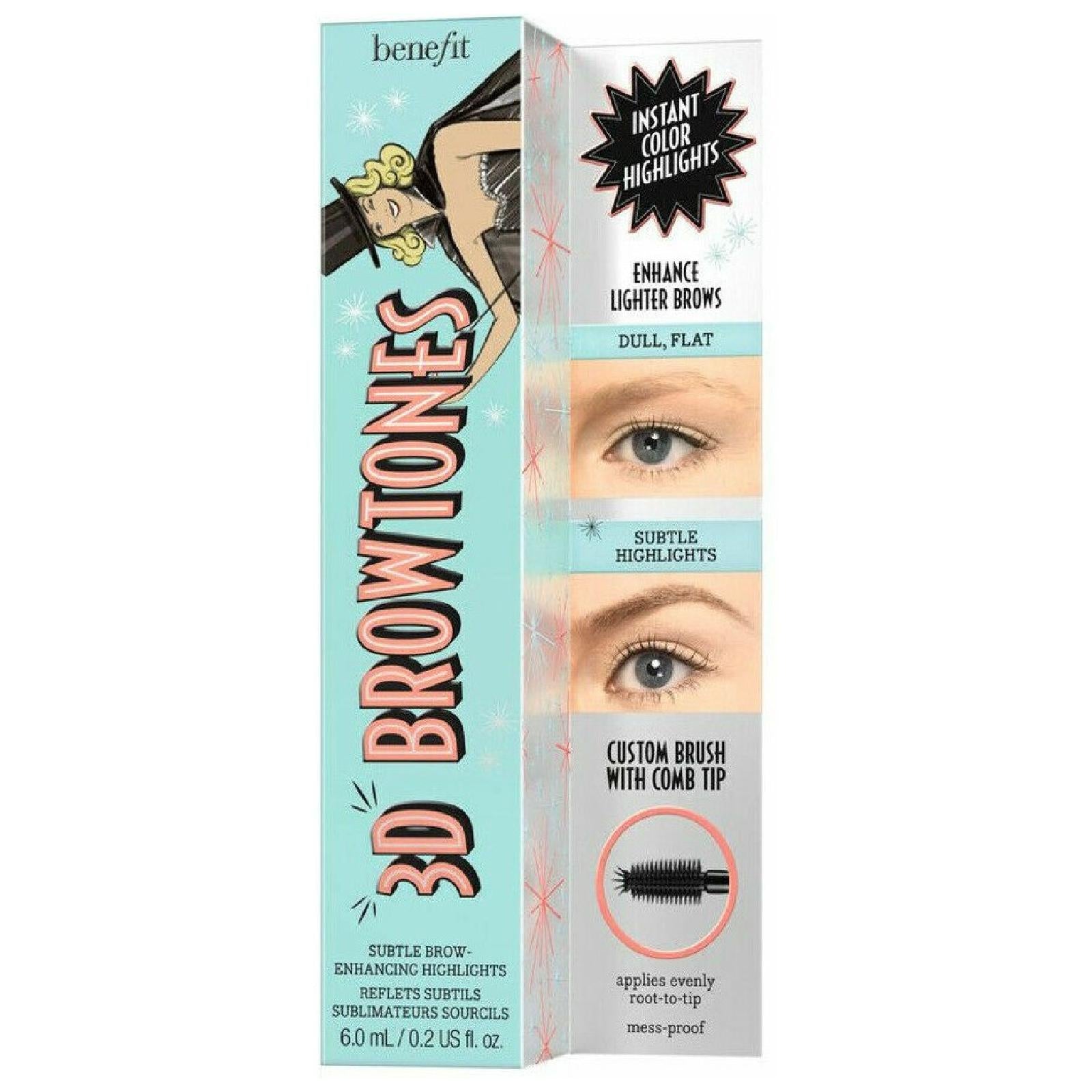 Benefit 3d Browtones Subtle Brow Enhancing Highlights