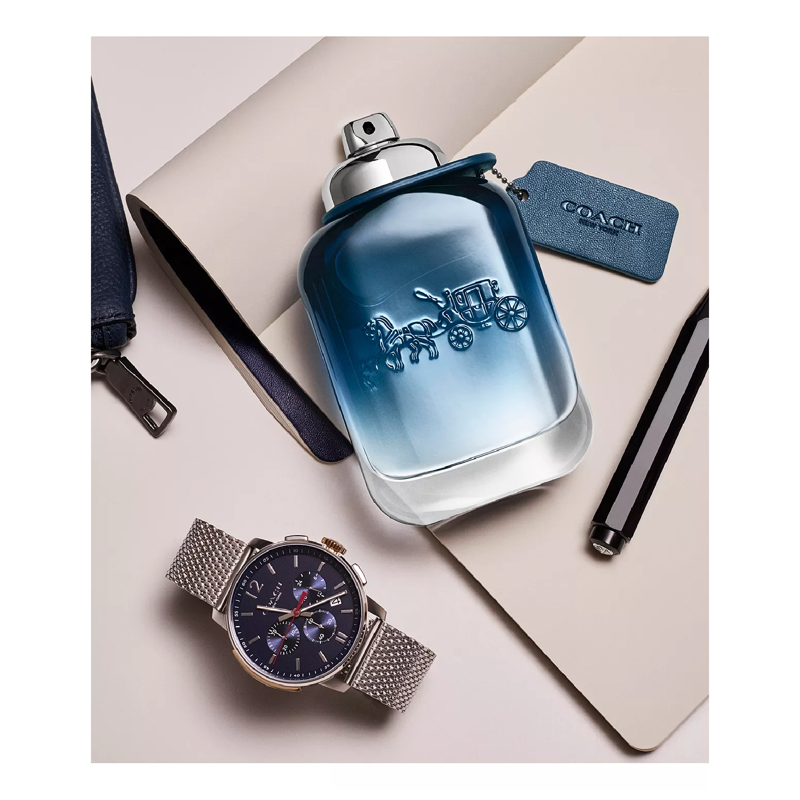 Coach Blue Eau de Toilette for Men - Aromatic Spicy Scent