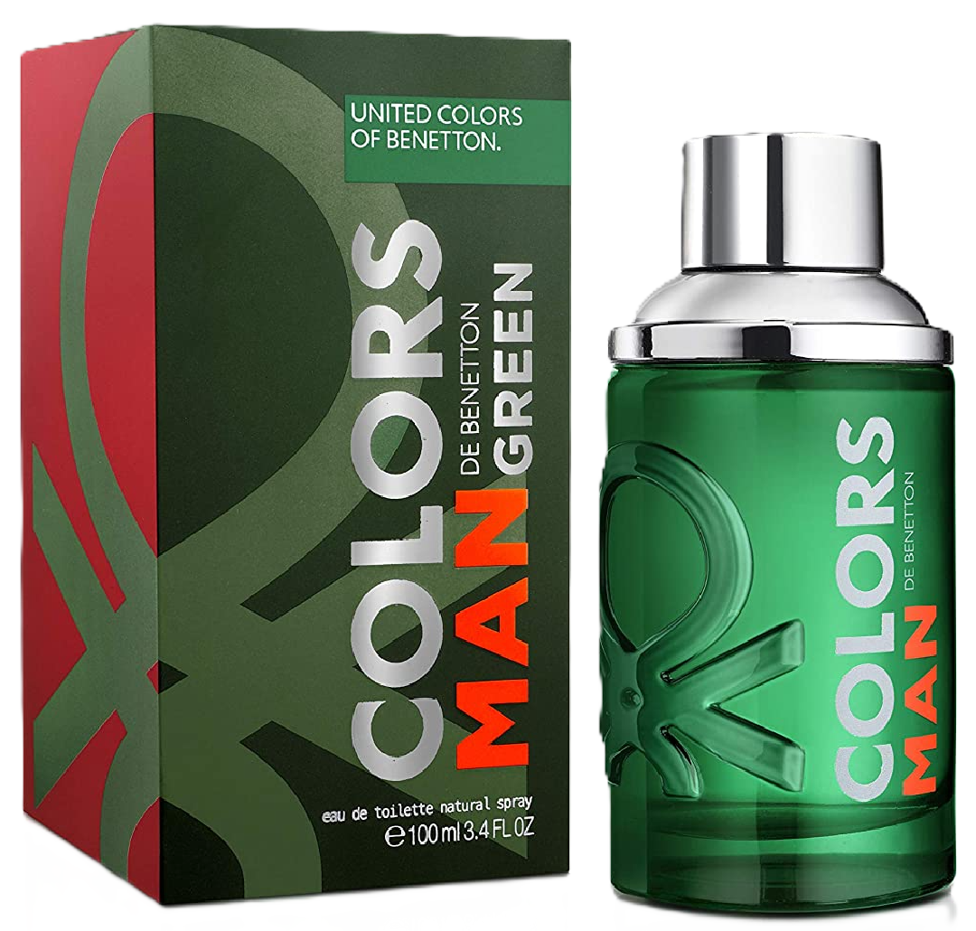 Benetton Colors Man Green Eau de Toilette for Men